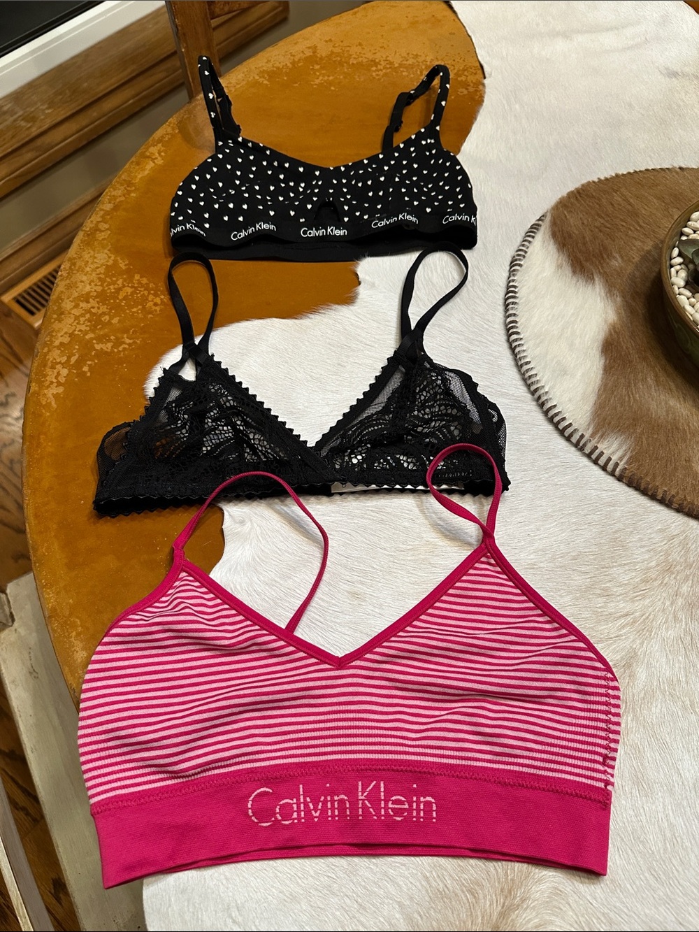 Calvin Klein bralet lot small